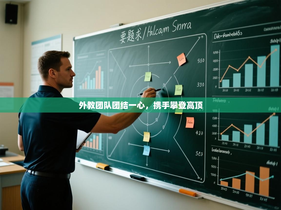 外教团队团结一心，携手攀登高顶