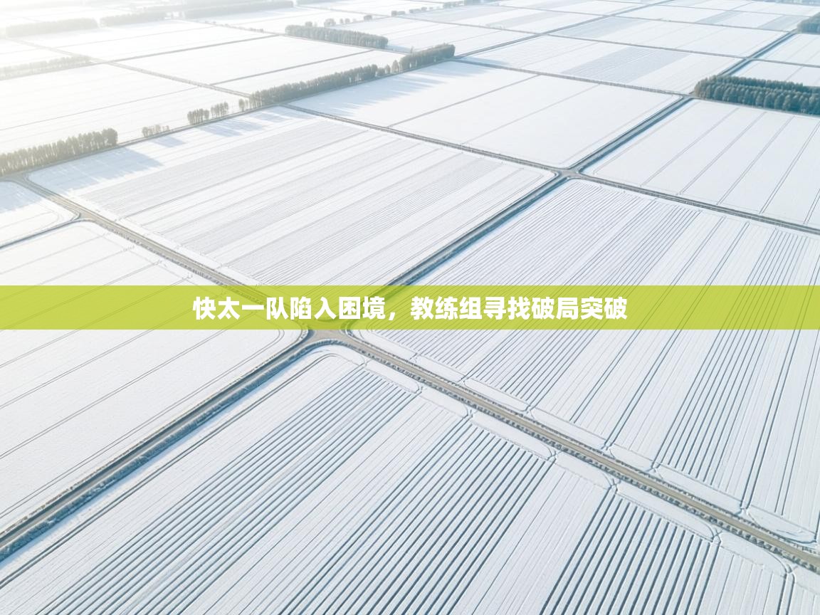 快太一队陷入困境，教练组寻找破局突破  第2张